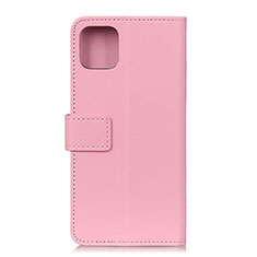 Custodia Portafoglio In Pelle Cover con Supporto T12 per Xiaomi Mi 11 Lite 4G Rosa
