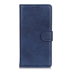 Custodia Portafoglio In Pelle Cover con Supporto T14 per Samsung Galaxy Note 20 Ultra 5G Blu