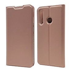 Custodia Portafoglio In Pelle Cover con Supporto T15 per Huawei Honor 20i Oro Rosa