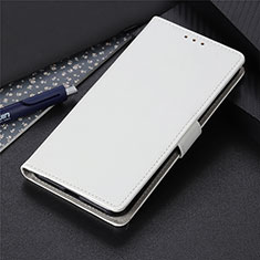 Custodia Portafoglio In Pelle Cover con Supporto T15 per Huawei P Smart (2020) Bianco