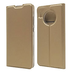 Custodia Portafoglio In Pelle Cover con Supporto T17 per Huawei Mate 30 Oro