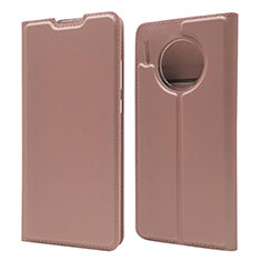 Custodia Portafoglio In Pelle Cover con Supporto T17 per Huawei Mate 30 Pro 5G Oro Rosa