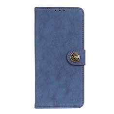 Custodia Portafoglio In Pelle Cover con Supporto T17 per Samsung Galaxy Note 20 5G Blu