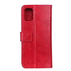 Custodia Portafoglio In Pelle Cover con Supporto T17 per Xiaomi Mi 11 5G Rosso