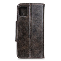 Custodia Portafoglio In Pelle Cover con Supporto T18 per Xiaomi Mi 11 Lite 5G Marrone