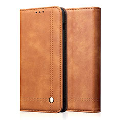 Custodia Portafoglio In Pelle Cover con Supporto T19 per Apple iPhone 11 Pro Max Arancione