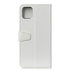 Custodia Portafoglio In Pelle Cover con Supporto T28 per Xiaomi Mi 11 5G Bianco