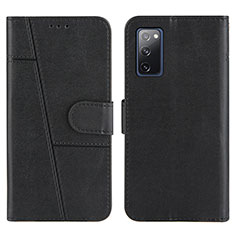 Custodia Portafoglio In Pelle Cover con Supporto Y01X per Samsung Galaxy S20 Lite 5G Nero