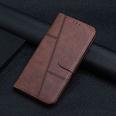 Custodia Portafoglio In Pelle Cover con Supporto Y01X per Xiaomi Mi 13 5G Marrone