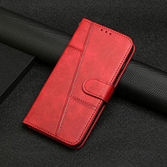 Custodia Portafoglio In Pelle Cover con Supporto Y01X per Xiaomi Mi 13 5G Rosso
