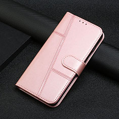 Custodia Portafoglio In Pelle Cover con Supporto Y01X per Xiaomi Redmi K60 Pro 5G Oro Rosa