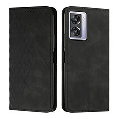 Custodia Portafoglio In Pelle Cover con Supporto Y02X per OnePlus Nord N300 5G Nero