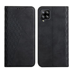 Custodia Portafoglio In Pelle Cover con Supporto Y02X per Samsung Galaxy A42 5G Nero