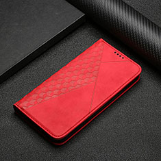Custodia Portafoglio In Pelle Cover con Supporto Y02X per Xiaomi Mi 13 5G Rosso
