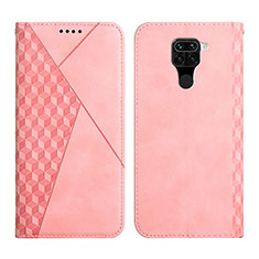 Custodia Portafoglio In Pelle Cover con Supporto Y02X per Xiaomi Redmi 10X 4G Oro Rosa