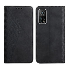 Custodia Portafoglio In Pelle Cover con Supporto Y02X per Xiaomi Redmi K30S 5G Nero