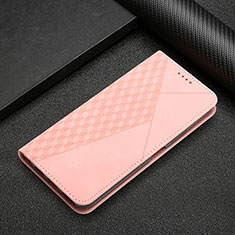 Custodia Portafoglio In Pelle Cover con Supporto Y02X per Xiaomi Redmi K60 5G Oro Rosa
