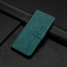 Custodia Portafoglio In Pelle Cover con Supporto Y03X per Huawei Honor 90 Lite 5G Verde