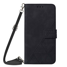 Custodia Portafoglio In Pelle Cover con Supporto Y04B per Samsung Galaxy A11 Nero