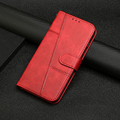 Custodia Portafoglio In Pelle Cover con Supporto Y04X per Oppo Reno10 Pro+ Plus 5G Rosso
