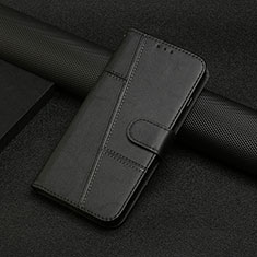 Custodia Portafoglio In Pelle Cover con Supporto Y04X per Xiaomi Poco F5 5G Nero