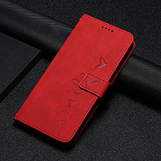 Custodia Portafoglio In Pelle Cover con Supporto Y06X per Xiaomi Mi 13 Lite 5G Rosso