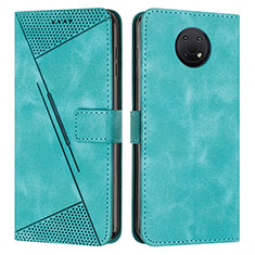 Custodia Portafoglio In Pelle Cover con Supporto Y07X per Nokia G30 Verde