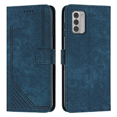 Custodia Portafoglio In Pelle Cover con Supporto Y08X per Nokia G310 5G Blu