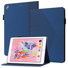 Custodia Portafoglio In Pelle Cover con Supporto YX1 per Apple iPad Air Blu