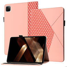 Custodia Portafoglio In Pelle Cover con Supporto YX1 per Apple iPad Pro 11 (2020) Oro Rosa