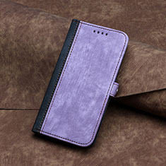 Custodia Portafoglio In Pelle Cover con Supporto YX5 per Samsung Galaxy S22 5G Viola