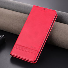 Custodia Portafoglio In Pelle Cover con Supporto YZ1 per OnePlus Nord CE 3 5G Rosa Caldo