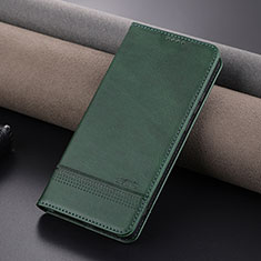 Custodia Portafoglio In Pelle Cover con Supporto YZ1 per OnePlus Nord CE 3 5G Verde