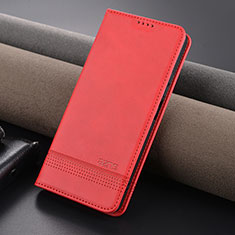 Custodia Portafoglio In Pelle Cover con Supporto YZ1 per Xiaomi Redmi Note 13 5G Rosa Caldo