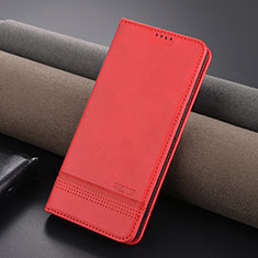 Custodia Portafoglio In Pelle Cover con Supporto YZ1 per Xiaomi Redmi Note 13 Pro 5G Rosa Caldo