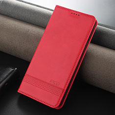 Custodia Portafoglio In Pelle Cover con Supporto YZ2 per Huawei Honor 90 Lite 5G Rosa Caldo