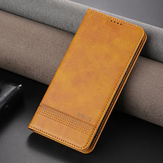 Custodia Portafoglio In Pelle Cover con Supporto YZ2 per Huawei Nova 11 Pro Marrone Chiaro