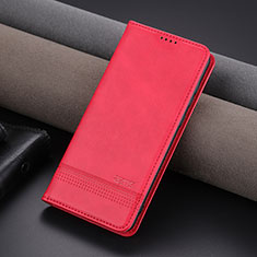 Custodia Portafoglio In Pelle Cover con Supporto YZ2 per Huawei Nova Y91 Rosa Caldo