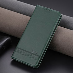 Custodia Portafoglio In Pelle Cover con Supporto YZ2 per Huawei P60 Verde