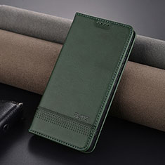 Custodia Portafoglio In Pelle Cover con Supporto YZ2 per Xiaomi Mi 14 5G Verde