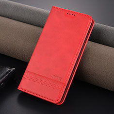 Custodia Portafoglio In Pelle Cover con Supporto YZ2 per Xiaomi Mi 14 Pro 5G Rosa Caldo