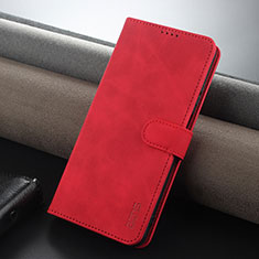 Custodia Portafoglio In Pelle Cover con Supporto YZ3 per Huawei Nova Y91 Rosso