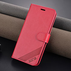 Custodia Portafoglio In Pelle Cover con Supporto YZ3 per Xiaomi Mi 14 5G Rosa Caldo
