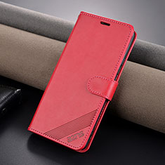 Custodia Portafoglio In Pelle Cover con Supporto YZ3 per Xiaomi Redmi Note 13 Pro+ Plus 5G Rosa Caldo