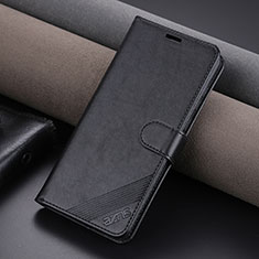 Custodia Portafoglio In Pelle Cover con Supporto YZ4 per Huawei Honor 80 GT 5G Nero