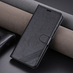 Custodia Portafoglio In Pelle Cover con Supporto YZ4 per Huawei Honor Magic5 Pro 5G Nero