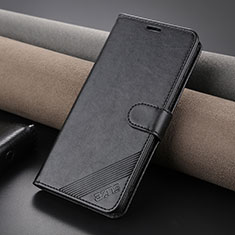 Custodia Portafoglio In Pelle Cover con Supporto YZ4 per Huawei P60 Nero