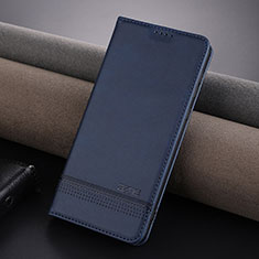 Custodia Portafoglio In Pelle Cover con Supporto YZ5 per Huawei Mate 60 Pro Blu