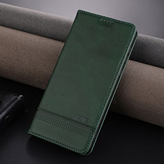 Custodia Portafoglio In Pelle Cover con Supporto YZ5 per Huawei Mate 60 Pro+ Plus Verde