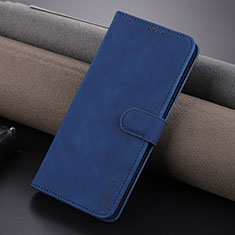 Custodia Portafoglio In Pelle Cover con Supporto YZ5 per Huawei P60 Blu